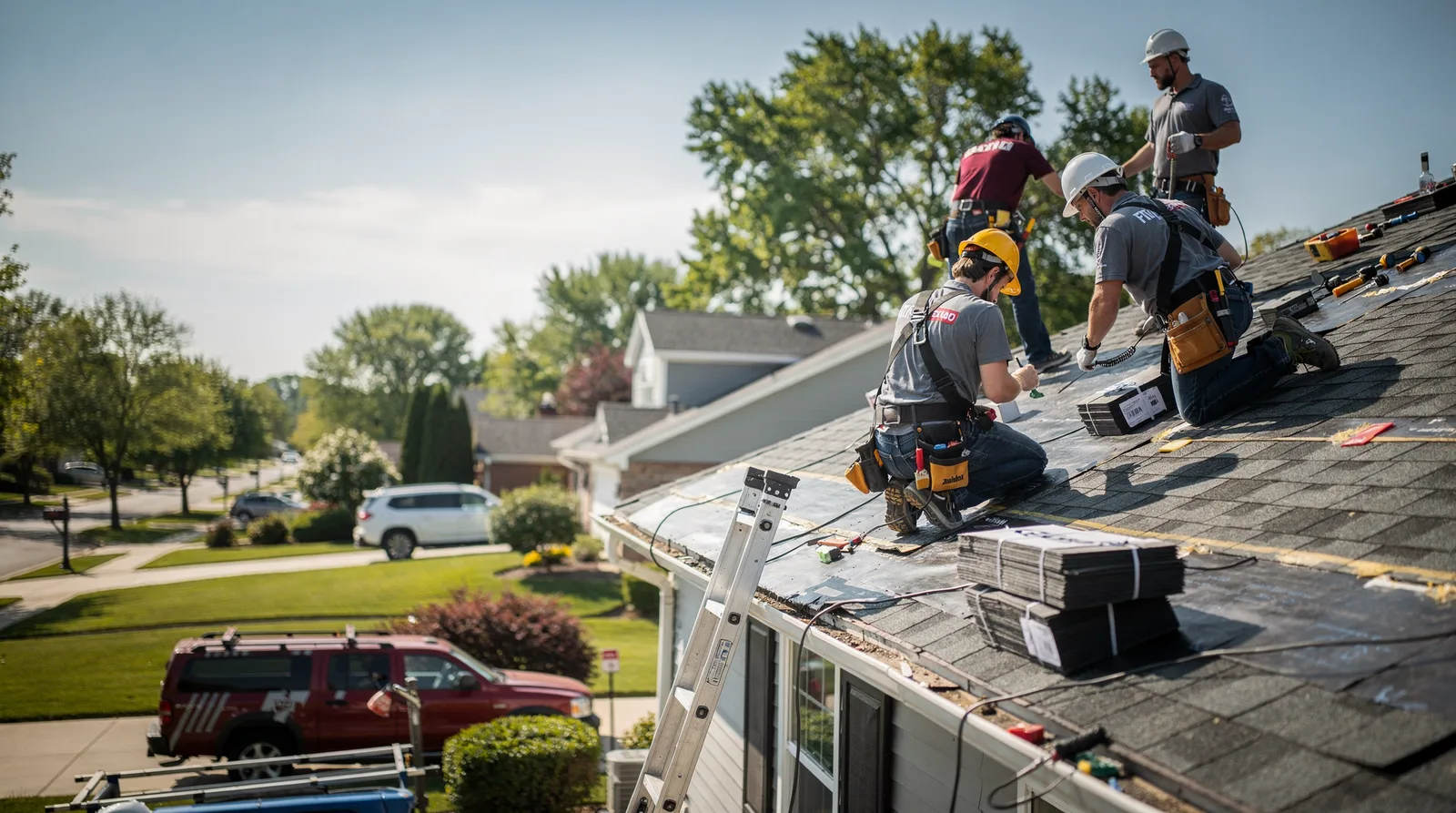 Roof Repair in Hinsdale, IL around you